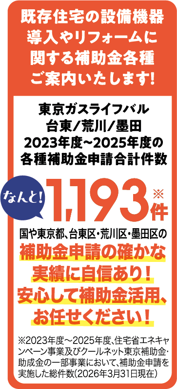 補助金申請は私たちにおまかせください！